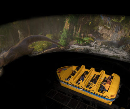 Immersive Superflume Attraction at Trans Studio Cibubur