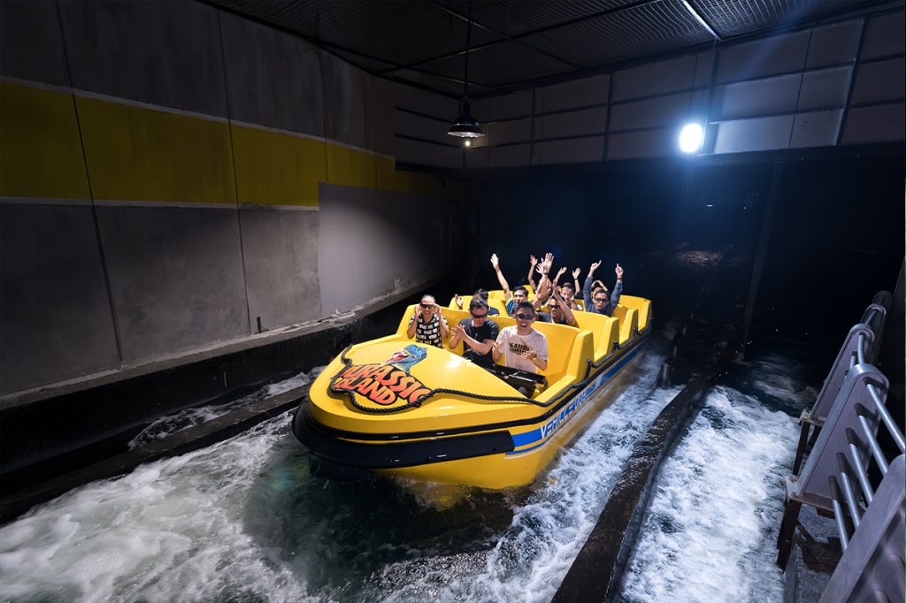 Finale of Immersive Superflume Ride